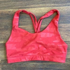❤️‍🔥Old Navy Red Camo Sports Bra